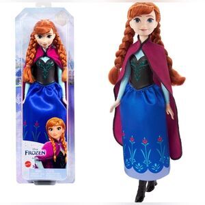 NIB Mattel Disney Frozen Anna Doll - Disney 100th Anniversary